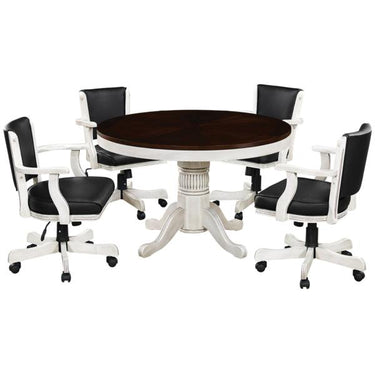 Poker Dining Table Valetta, Round, 8-person, 48